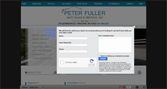 Desktop Screenshot of peterfullercars.com